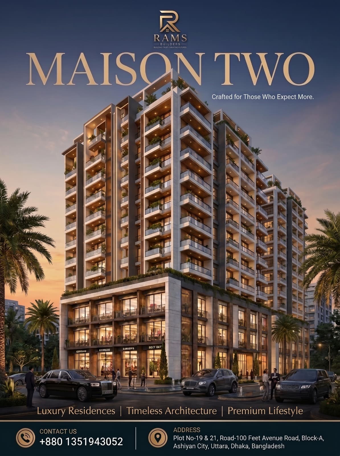 Maison Two tower